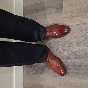 Men's Dress Shoes Florsheim Oxford Cognac Lace 10